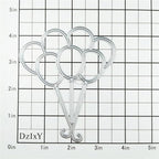 DzIxY A Bunch of Balloons Metal Cutting Dies for Card Making Kit Embossing Paper Die Cuts Set Scrapbook Stencils Supplies Machine Templates