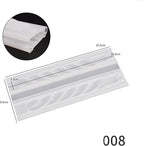 2 Pack Stick Candle Wave Pillar Candle & Resin Mold - Resin Casting Silicone Molds for Home Decor & Candle Making Wave Spiral Mold