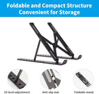 A3 Light Pad with Foldable Stand, UL Certified Adapter, 8000 Lux Super Bright Ultra Thin Pad for Cricut Weeding Vinyl, Artist Drawing Light Box/Board/Table for Tracing, Sketching - Black