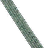 Natural Green Aventurine Spacer Beads Caps Loose Semi Gemstone for Beading Jewelry Making 6mmx3mm 38cm