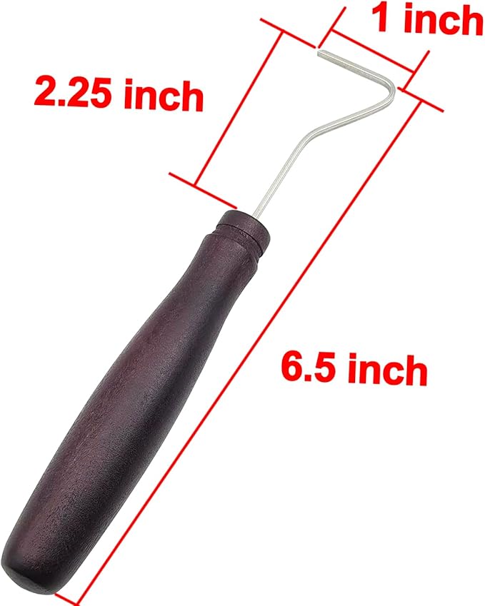 Auyuve Pottery Tools, Clay Sculpting Tools, L-Shape Clay Pottery Modelling Carving Tool for Pottery Ceramics Craft