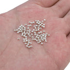 925 Sterling Silver Round Beads 2mm 100pcs for Jewelry Making Findings
