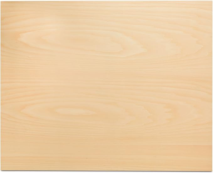 Large Birch Painting Panel 24 x 30 x 1-1/2-inch, Wood Canvas Boards for Painting, Blank Signs for Crafts, by Woodpeckers