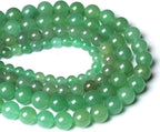 12MM 32PCS Natural Stone Green Aventurine Gemstone Loose Beads for Jewelry Making DIY Bracelet 1 Strand