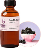Bramble Berry Scented Fragrance Oil 2 oz | Long-Lasting Clean Aroma for Soap Making, Candle Crafting, Lotion, Bath Bombs, Wax Melts, Diffusers & Skincare | Vegan, Paraben & Phthalate Free, Skin Safe