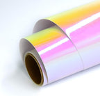 Holographic Opal Vinyl roll 12" x 5ft,Permanent Vinyl,SHOYISI Permanen Adhesive,for All Kinds of Cutting Machines(Opal Pink)