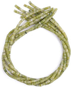 Natural Taiwan Jade Spacer Beads Caps Loose Semi Gemstone for Beading Jewelry Making 4mmx2mm 38cm