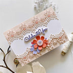 DzIxY Shadow Blessing Words Metal Cutting Dies for Card Making Kit Embossing Paper Die Cuts Set Scrapbook Stencils Supplies Machine Templates