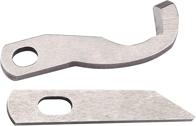Brother Serger Blade for Brother 1034D Upper and Lower Knife X77683001 XB0563001-2PCS
