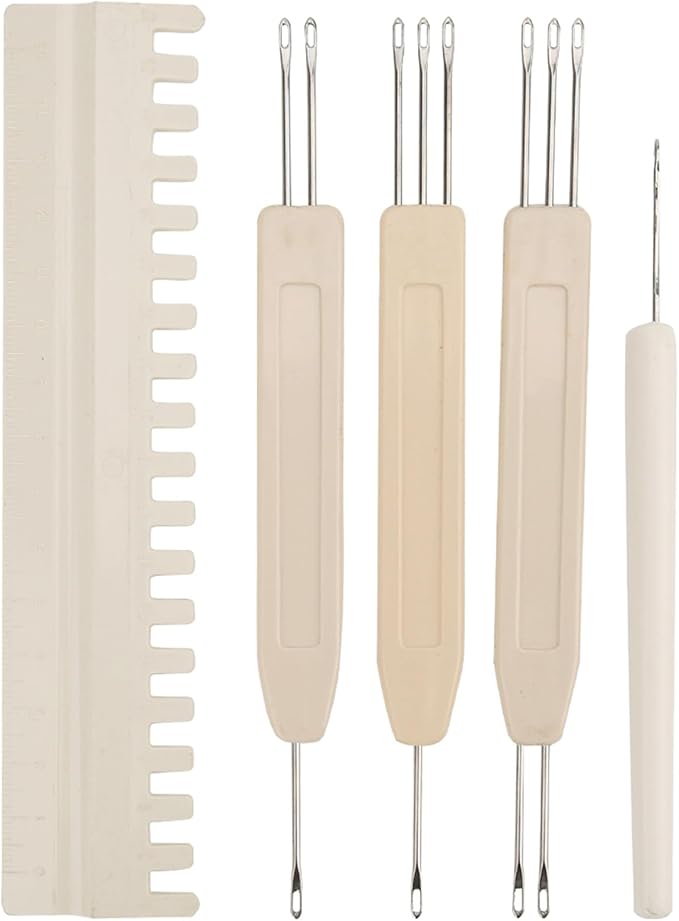 Fayelume Knitting Machine Accessories, Needle Threaders, Seam Ripper, Transfer Tool Needle Pusher, Compatible with KH581 KH811 KH900