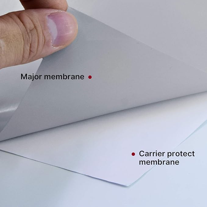 Permanent Vinyl,Matte Metallic Craft Adhesive Vinyl 12" x 10" - 21 Sheets,7 Colors (Metal Gold, Satin Metal Silver, Satin Rose Gold, Spectrum Silver)