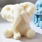 Elephant Molds Elephant CandleResin Mold - Resin Casting Silicone Molds for Home Decor & Candle Making Wave Spiral Mold