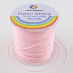 0.8mm Nylon String, Strong Bracelet String, Durable Nylon Cord for Jewelry Making, Bracelets, Beading, Necklaces, Rattail Braiding, Kumihimo, Wind Chimes, Blinds and Handicrafts