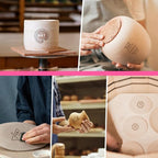 ORYG Custom Pottery Stamp - Personalized Pottery Stamp with Exclusive Logo Designs - The Ideal Gift for Ceramic Artists and DIY Craft Enthusiasts