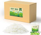 NORVENCE Soy Wax for Candle Making, Natural Soy Wax Flakes 20lb, Premium Candle Wax for DIY Candle Crafting