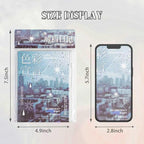 Y2K Aesthetic Cute Sticker Book - 30 Sheets Vintage Cut-Out Stickers | Junk Journal Supplies, Journaling & Scrapbook Stickers for DIY Crafts