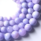 Galaxy Starry Purple Persian Jade Stone Beads Gem Round Loose Beads for Jewelry Making DIY Bracelet 120pcs 6mm 2 Strands 32"