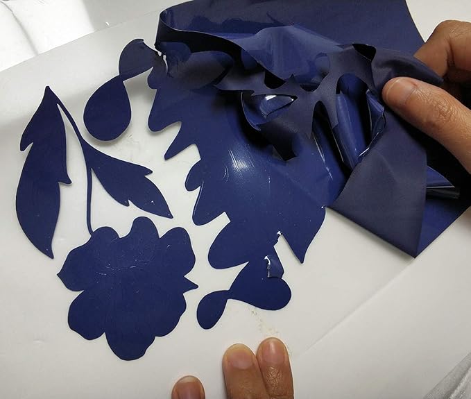 Guangyintong Heat Transfer Vinyl - 12" x 10ft Iron On Vinyl for T-Shirts, Matte Surface HTV for All Cutter Machines Easy to Cut & Weed for DIY Designs