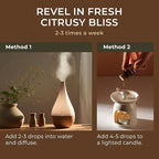 Gya Labs Yuzu Essential Oil - 0.34 Fl Oz - for Hair, Skin, Diffuser, Aromatherapy & DIY Candle Making Scent