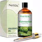 PHATOIL Watermelon Fragrance Oils for Aromatherapy, 3.38FL.OZ Diffuser Oils for Home, Perfect for Aromatherapy, Humidifiers, Yoga, DIY Candle and Soap Making - 100ml