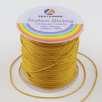 0.8mm Nylon String, Strong Bracelet String, Durable Nylon Cord for Jewelry Making, Bracelets, Beading, Necklaces, Rattail Braiding, Kumihimo, Wind Chimes, Blinds and Handicrafts