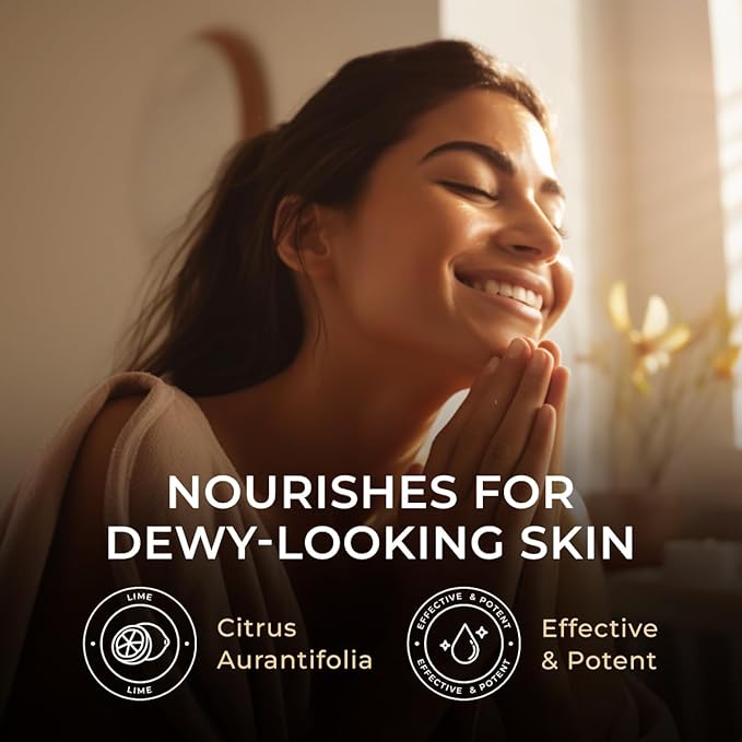 Gya Labs Lime Essential Oil - 0.34 Fl Oz - for Hair, Skin, Diffuser, Aromatherapy & DIY Candle Making Scent