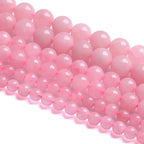 4MM 86PCS Natural Stone Brazilian Rose Quartz Crystal Beads for Jewelry Making DIY Bracelet