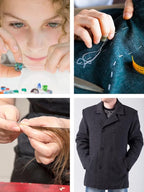 Mandala Crafts Bonded Nylon Thread Sky Blue Heavy Duty Sewing Threads - 1250 YDs Size 138 420D T135 Tex 135 Thread for Leather Jeans Weaving Outdoor Marine Upholstery Threads