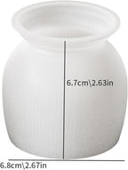 Bottle Resin Mold Candle Holder - Resin Casting Silicone Molds for Home Decor & Candle Making Wave Spiral Mold