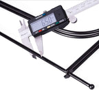 (2 pack)Iron Display Stand Large Black Iron Easel Plate Display Photo Holder Stand, Displays Picture Frames,Decorative Plates, Tablets and Art 17 Inch