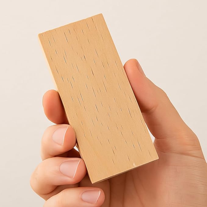 10 Pieces 3.5x1.6x0.2 Inch Unfinished Wood Rectangle Board for Paintings, 0.2 Inch Thick Natural Pine Wooden Blocks Panels Plank, for DIY Art Crafts, Architectural Models, Dollhouse Accessories