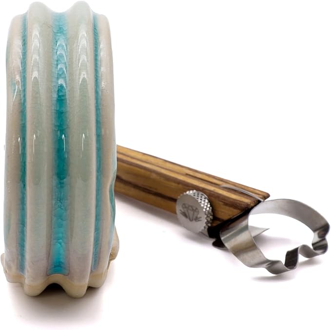 The Original DiamondCore Tools Handheld Extruder, Pottery Handle Making Tool, Clay Sculpting Tools, Slab Extruder Pottery Tool (R203 Frog XL)