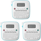 Brother P-Touch PT-N20 Personal Desktop Label Maker, Portable, Handheld and Prints, P-Touch Btag ~½” (12mm) Wide Color Personalized Label Tapes (Pack of 3)
