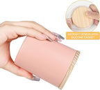 SHOWIN Thick Candle Jars for Making Candles 16 Pcs, 7 OZ Empty Jars with Wood Lids for Candle Making, Sample Container, Colourful