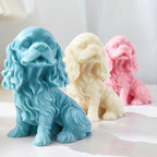 Labrador Dog Resin Mold - Resin Casting Silicone Molds for Home Decor & Candle Making Wave Spiral Mold