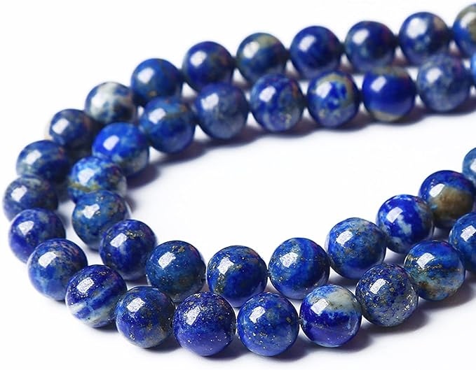 AAA+ Natural Lapis Lazuli Gemstone Beads 4mm 89PCS Round Loose Stone Beads for Jewelry Making DIY Bracelets Necklace Earrings