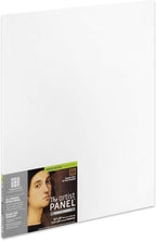 Ampersand Art Supply Wood Gesso Artist Painting Panel: Primed Smooth, 16" x 20", 3/8" Flat Profile