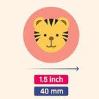 40 Sheets - Animal Stickers Sheets - 400 Stickers, 1.5"