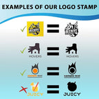 Choose Size - Logo Stamp | Custom Stamp | Personalized Business Stamp | Business Logo Stamp | Business Logo Personalized Stamp or Image Small Large Medium Round Custom Stamps Self Inking