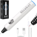 Rechargeable Thread Burner for Jewelry Making - Cordless Thread Zapper & Cautery Pen for Beading, Bracelet Making, Leather Craft, Sewing & Stringing Projects (Replacement Tip Not Included)