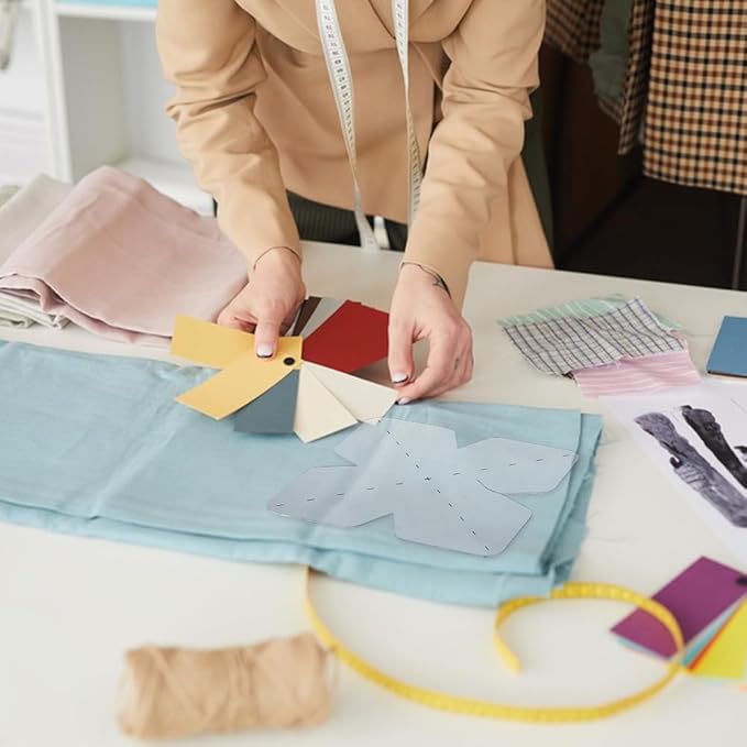 AHANDMAKER 3pcs Bowl Cozy Template Set 8/10/12 Inches Acrylic Sewing Pattern Transparent Quilting Ruler Safe Quilting Templates for DIY Crafts Family Meals Christmas Thanksgiving Home Decor