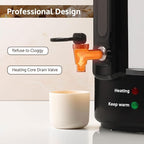 OFFNOVA Wax Melter for Candle Making, 6L Large Wax Melting Pot with Heating Core Spout & Digital Display, Ideal for Business or Craft(White)