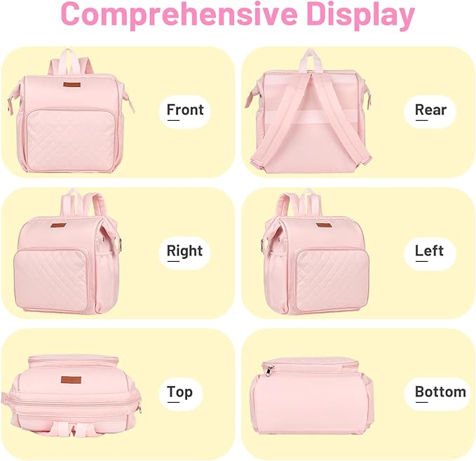 Coopay Traveling Crochet Kit for Beginners Adults, All in One Crochet Kit Include Knitting Bag Backpack Crochet Hooks Crochet Yarn for Crocheting Book Crochet & Knitting Supplies, Ideal Crochet Gift