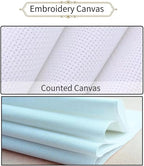 Threadhaven Counted Cross-Stitch Kit 14CT Aida Fabric with Threads, Needles & Guide | Animal Sewing Pattern Embroidery Kit for Adults | Premium DIY Craft Kit- Mother and Child Bees 13.8''×13''