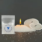 Pearled Candle Extra Wicks 300 Pack for Pearled Candle Making - 2 Inch White Cotton Candle Wicks for Candle Making DIY