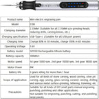 Rechargeable cordless Electric Micro Engraver Pen Mini DIY Engraving Tool Kit for Metal Glass Ceramic Plastic Wood Jewelry with 30 Bits and 16 Stencils and 1 Scriber Pen (silver)