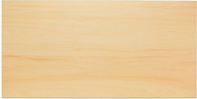 Painting Panel 18 x 36 x 1-1/2-inch, Pack of 5 Large Wood Canvas Boards for Painting, Blank Sign for Wall Art Sets, by Woodpeckers