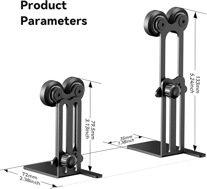 Longer Laser engraver's Rotary Roller Lift Stand Allows for Height Adjustment, Making it More Effectively Compatible with The Rotary Rollers of Most Laser engravers.