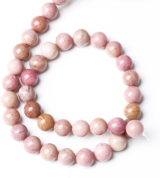4MM 86PCS Natural Stone Red Rhodochrosite Gemstone Crystal Beads for Jewelry Making DIY Bracelet Necklace Semi Precious Beads