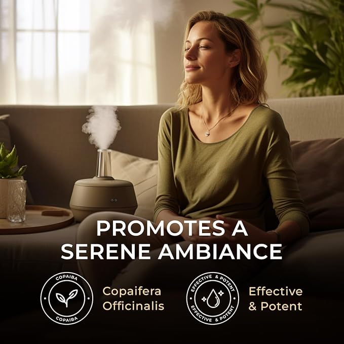 Gya Labs Copaiba Essential Oil - 0.34 Fl Oz - for Hair, Skin, Diffuser, Aromatherapy & DIY Candle Making Scent